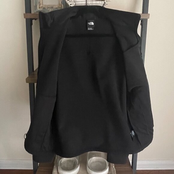 MEN'S NORTH FACE BLACK ZIP-UP JACKET, SIZE LARGE - Picture 9 of 15